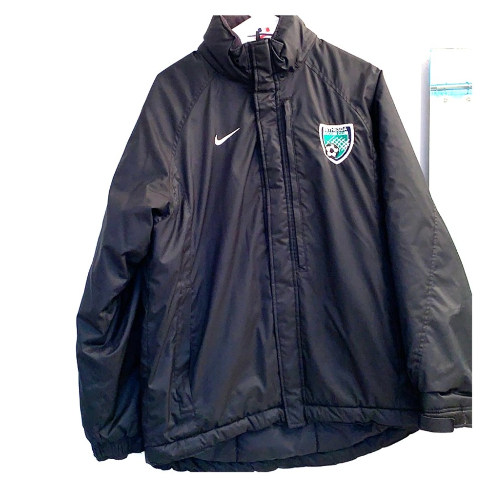 Nike black parka
